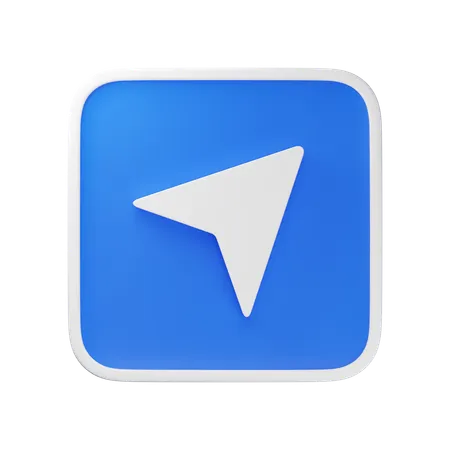 Navigation  3D Icon