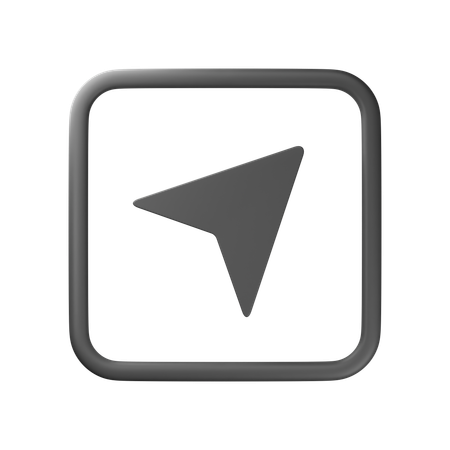 Navigation  3D Icon