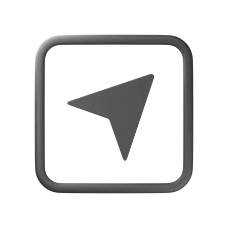 Navigation  3D Icon