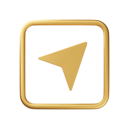 Navigation  3D Icon