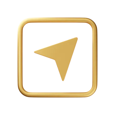 Navigation  3D Icon