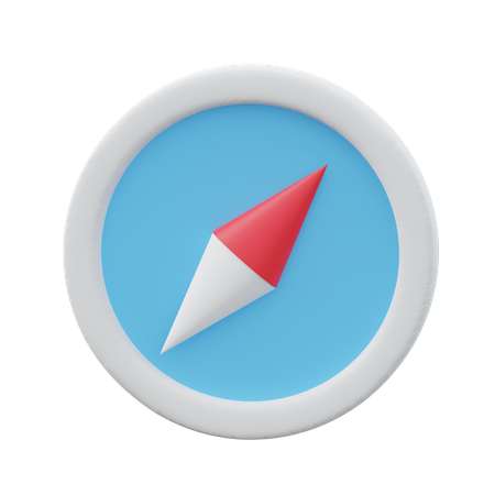 Navigation  3D Icon