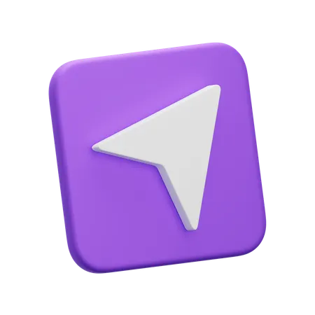 Navigation  3D Icon