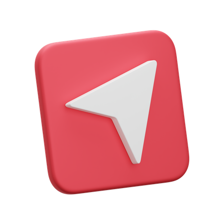 Navigation  3D Icon