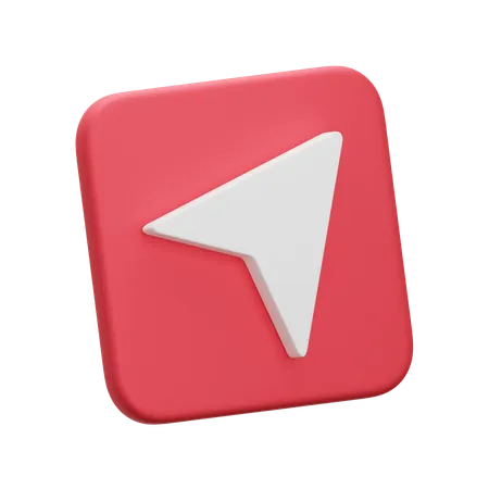 Navigation  3D Icon