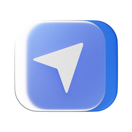 Navigation  3D Icon