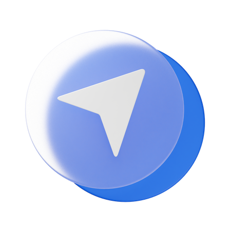 Navigation  3D Icon