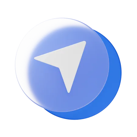 Navigation  3D Icon