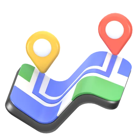 Navigation  3D Icon