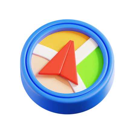 Navigation Arrow  3D Icon