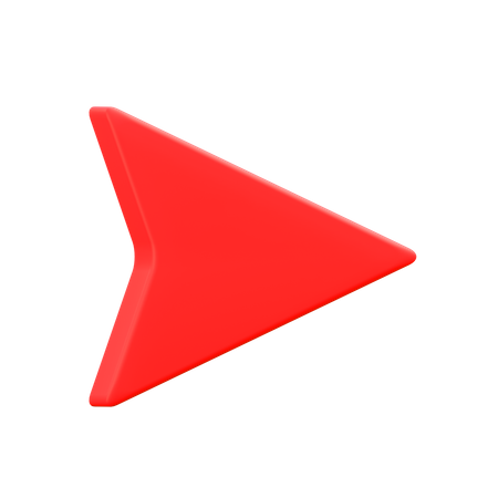 Navigation Arrow  3D Icon