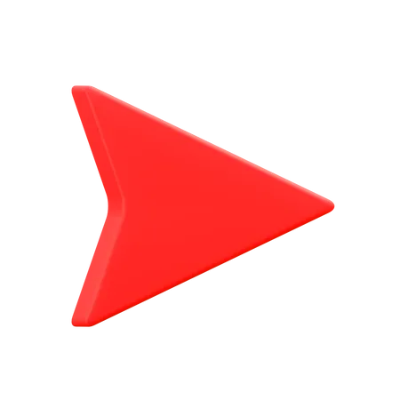 Navigation Arrow  3D Icon