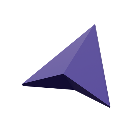 Navigation Arrow  3D Icon