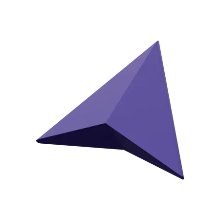 Navigation Arrow  3D Icon