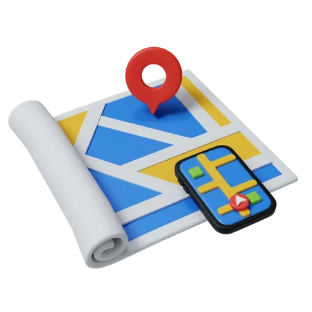 Navigation en ligne  3D Icon