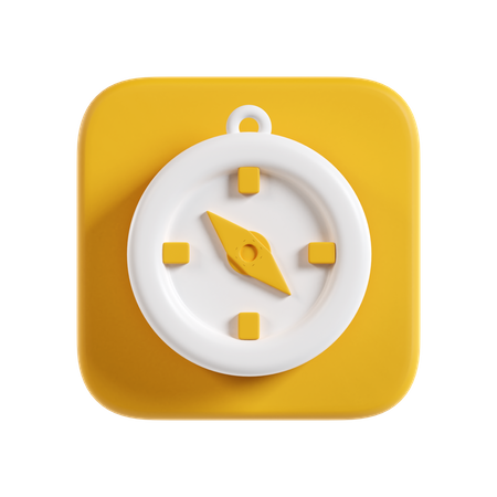 Navigationskompass  3D Icon