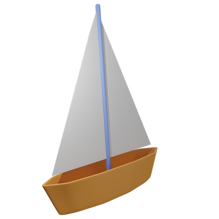 Brinquedo de navio  3D Icon