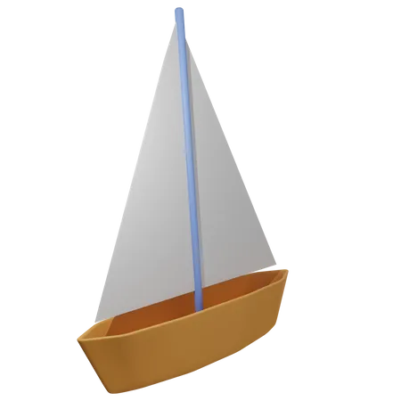 Brinquedo de navio  3D Icon