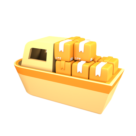 Cargueiro  3D Icon