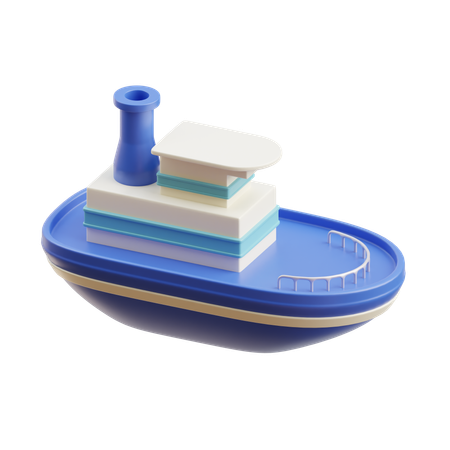 Bateau  3D Icon