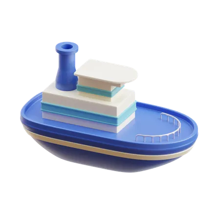 Bateau  3D Icon