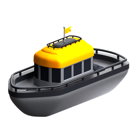 Bateau  3D Icon