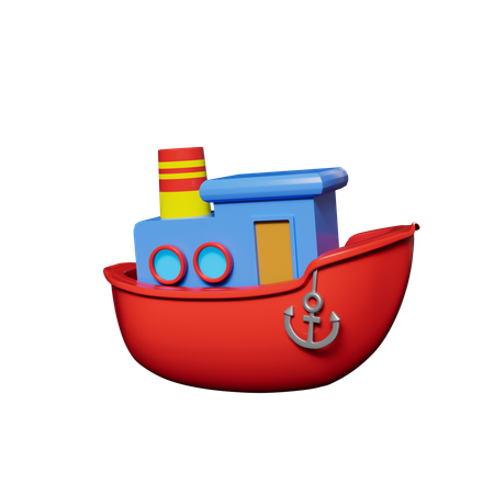 Bateau  3D Icon