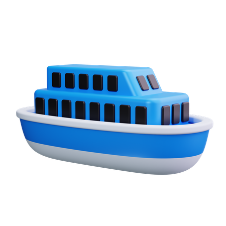 Bateau  3D Icon