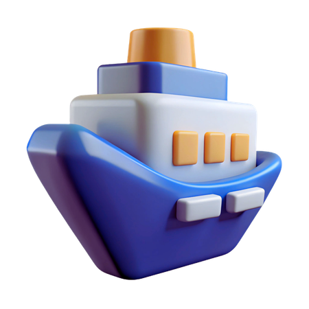 Bateau  3D Icon