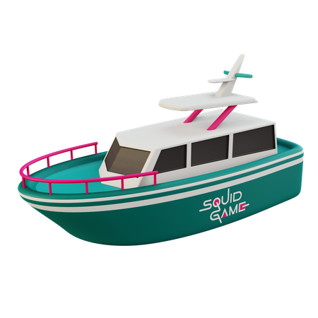 Bateau  3D Illustration