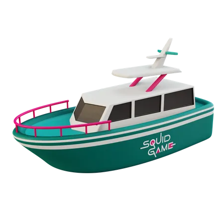 Bateau  3D Illustration