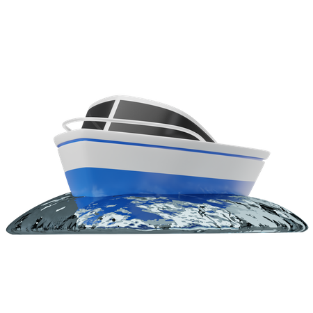 Bateau  3D Icon