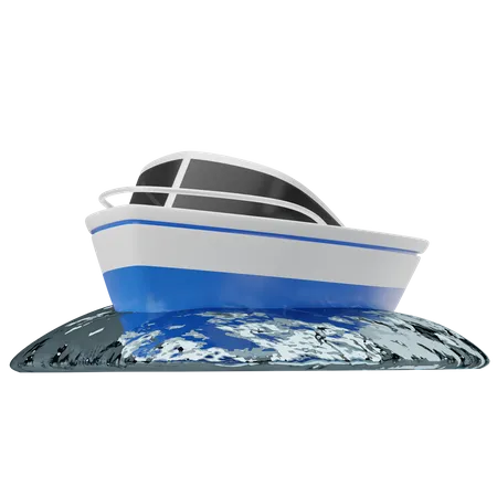 Bateau  3D Icon