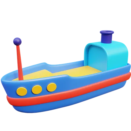 Bateau  3D Icon