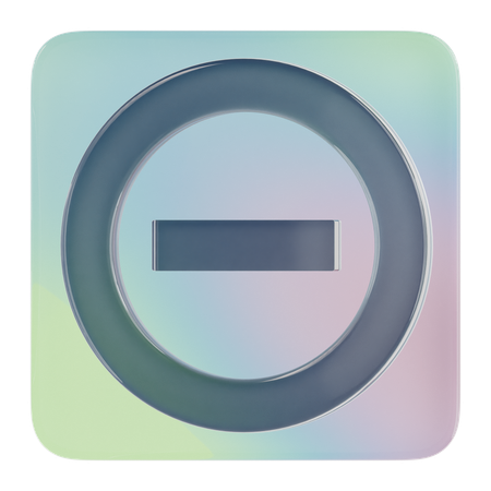 Ne pas déranger  3D Icon