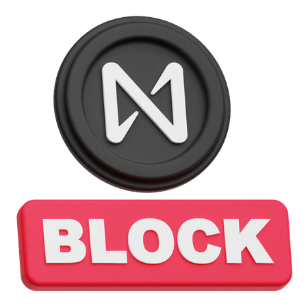 블록 근처  3D Icon