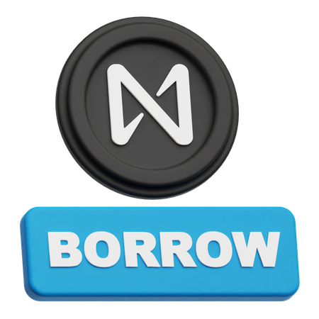 Near Borrow  3D Icon