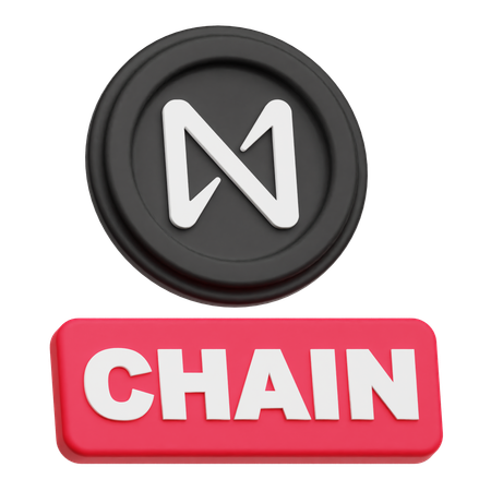 근처 사슬  3D Icon