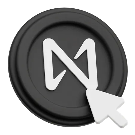 Near Click  3D Icon