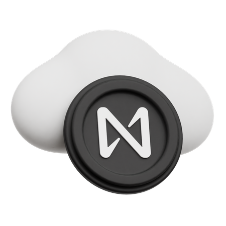 Near Cloud  3D Icon