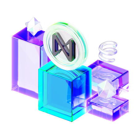 Near Coin  3D Icon
