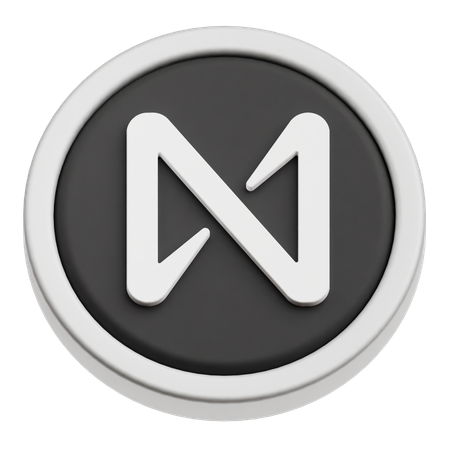 Near Coin  3D Icon