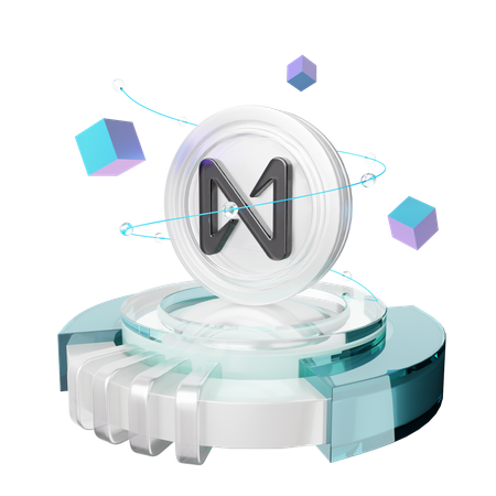 Near Coin  3D Icon