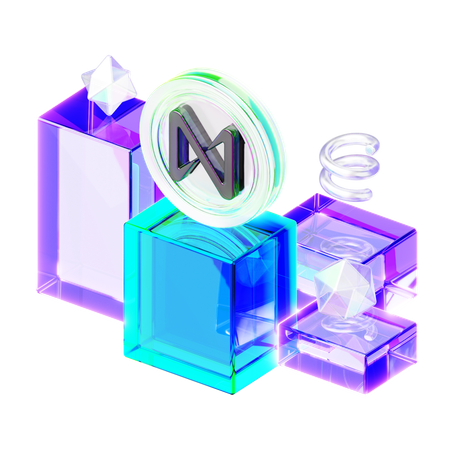 Near Coin  3D Icon