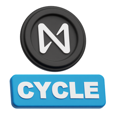 사이클 근처  3D Icon