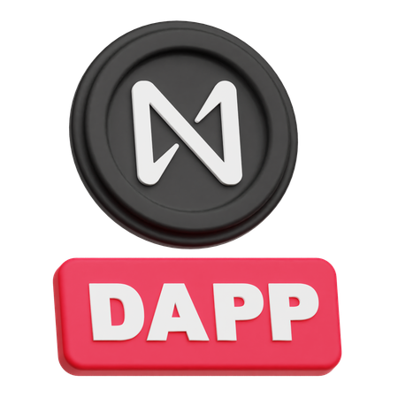 Dapp 근처  3D Icon
