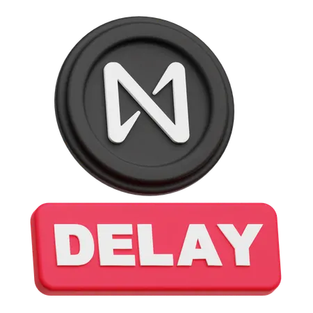 Near Delay  3D Icon