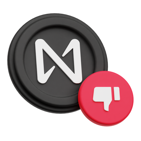 Near Dislike  3D Icon