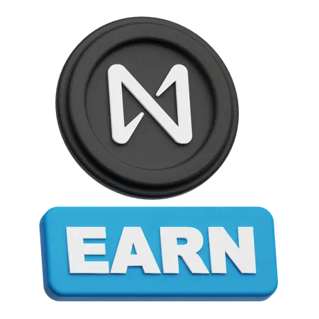 Near Earn  3D Icon