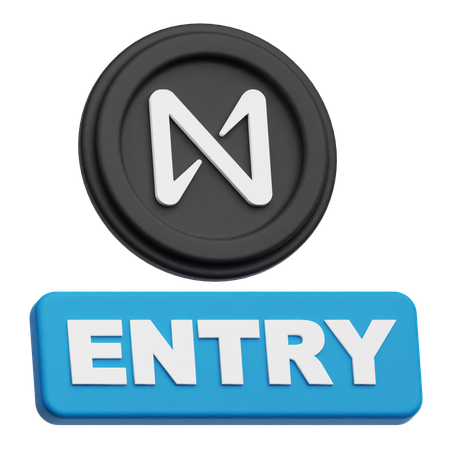 Near Entry  3D Icon